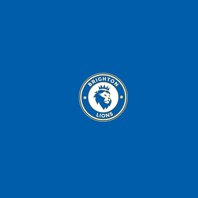 brighton lion footbal club design fc football graphic design lion logo soccer