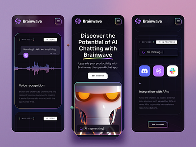 AI Chatbot - APP DESIGN app design product design ui user interface ux design