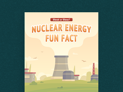 Nuclear Energy Fun Fact – Infographic data visualization design designer graphic design graphic designer illustration infographic infographic design information design vector vector illustration