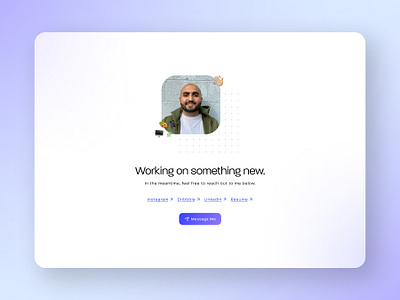 Portfolio Landing Page desktop landing page landing page design portfolio product design product design portfolio ui ui portfolio ux ux portfolio web web design