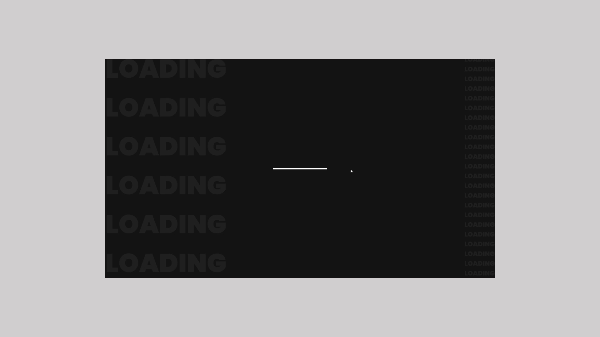 Example of Website design