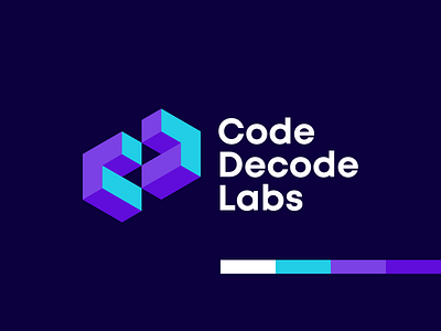 Code Decode Labs, cyber security saas logo design blocks c code decode coding decoding cyber security d data data security digital identity intelligent analytics it automation labs laboratories letter mark monogram logo logo design modern technology network networks research development saas