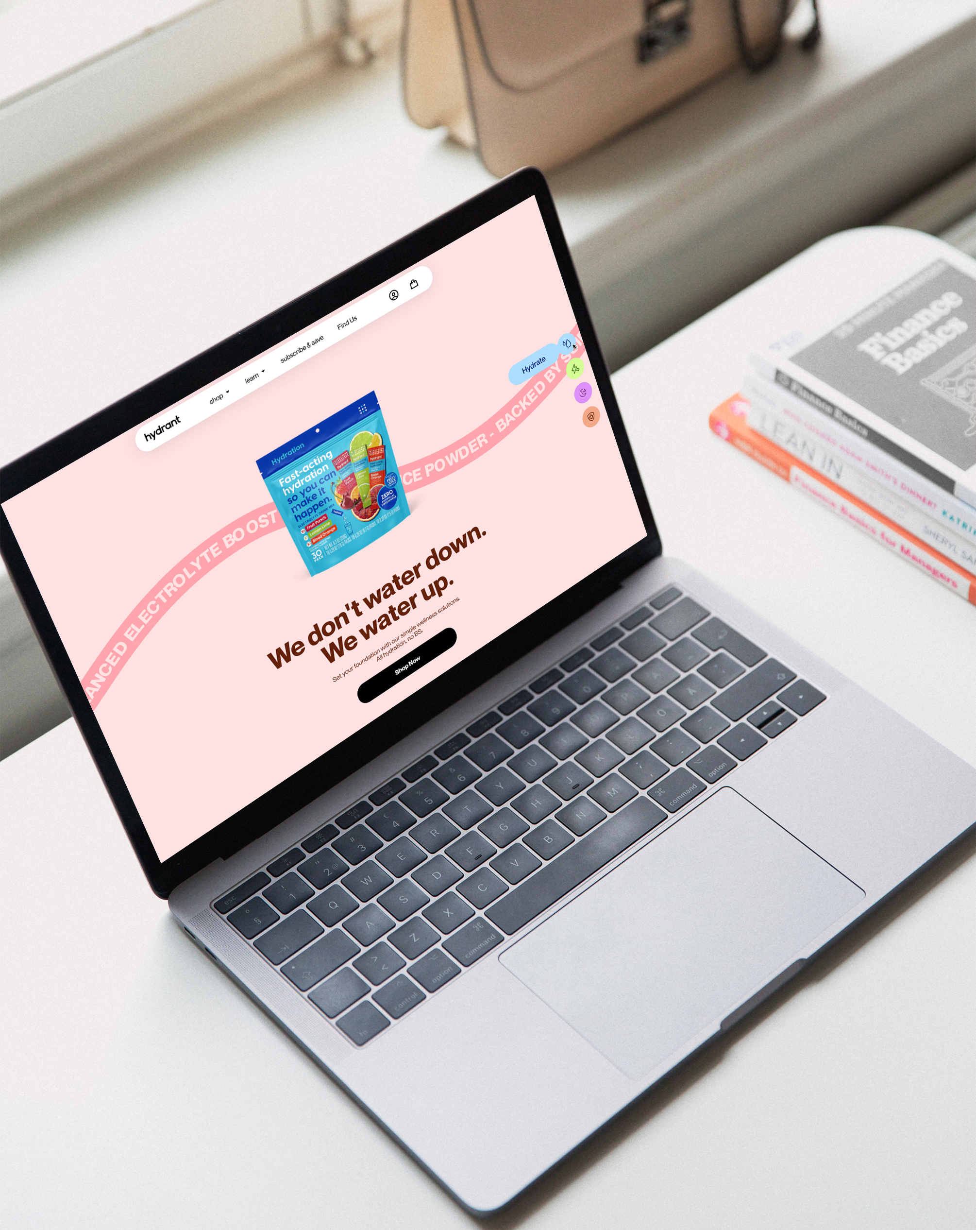 Example of Landing Page And Webflow Dev.
