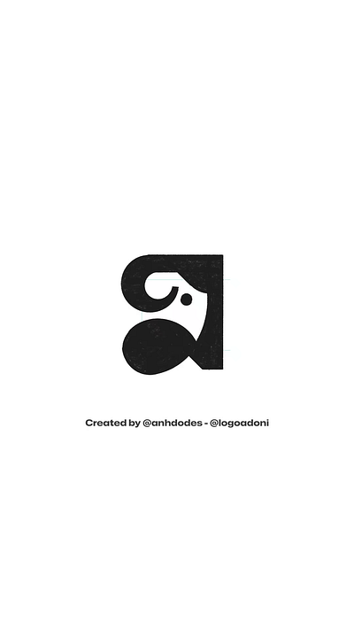 Letter A Goat animal typography ready-made logo for sale 3d anhdodes animation branding design graphic design illustration logo logo design logo designer logodesign minimalist logo minimalist logo design motion graphics ui