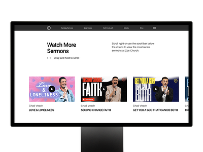 Sermon videos branding design illustration minimal motion graphics movie netflix reel reels ui video videos website youtube