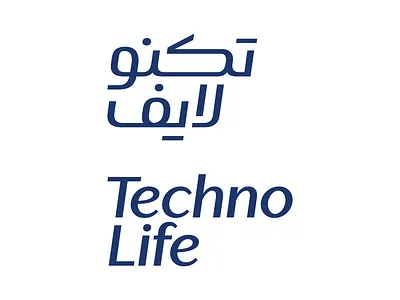 TechnoLife arabic bilingual logo logotype matchmaking persian type typography