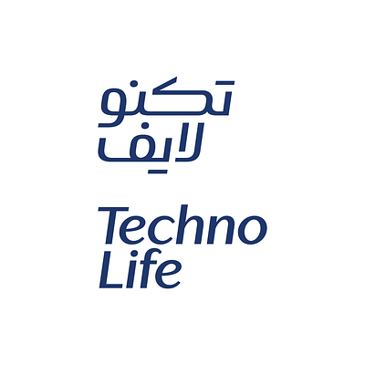 TechnoLife arabic bilingual logo logotype matchmaking persian type typography