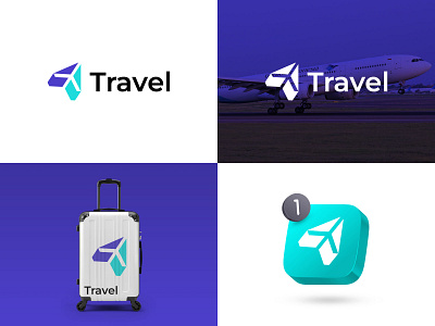 Travel logo, tour logo, plane logo agency airplane logo best logo designer biman brand identity fly logo logo logo branding logo design logo mark modern logo rocket logo tour tourism logo travel agency travel agency logo