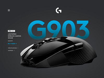 Logitech G site redesign branding gaming graphic design logitech g logitech gaming product design ui ux visual design