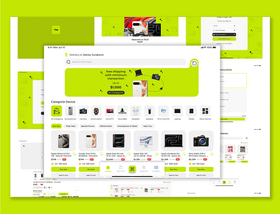 Tech Mart E-Commerce Shop Concept Design iPad Version concept design e commerce e commerce design e commerce shop e commerce shop concept e commerce shop design figma mobile app mobile app concept mobile app design mobile app design concept ui uidesign uidesigner uiux uiuxdesign uiuxdesigner ux uxdesign uxdesigner