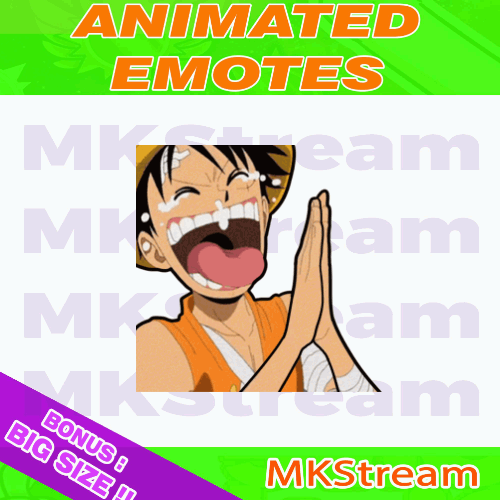 Twitch animated emotes one piece luffy laugh funny gif animated emotes animation anime clap cute design discord emotes funny illustration luffy luffy animated luffy emoji luffy emotes luffy laugh luffy sticker one piece emotes sub badge twitch animated emotes twitch emotes