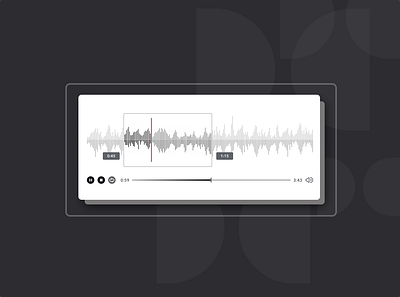 Dolby – Music Mastering app design component component design component tools creative direction music platform application presets product design soundcloud uiux video player visual design waveform web application