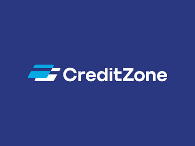 CreditZone - Logo Design bankl branding card credit credit card finance freelance logo design freelance logo designer loan logo logo design minimal money payment simple