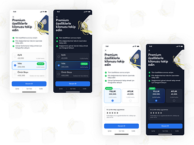 Paywall – Premium Subscription app design mobile app mobile design paywall paywall screen premium purchase subscription tracker ui uıux weight weight tracker