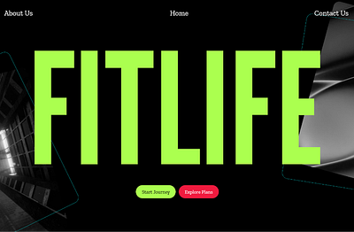 FITLIFE UI Design branding graphic design ui