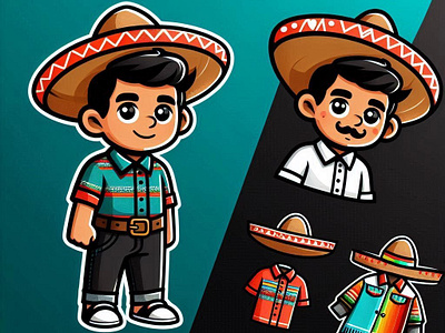 Indian Boy Character adobe illustrator adobe photoshop cartoon character concept illustration illustrator