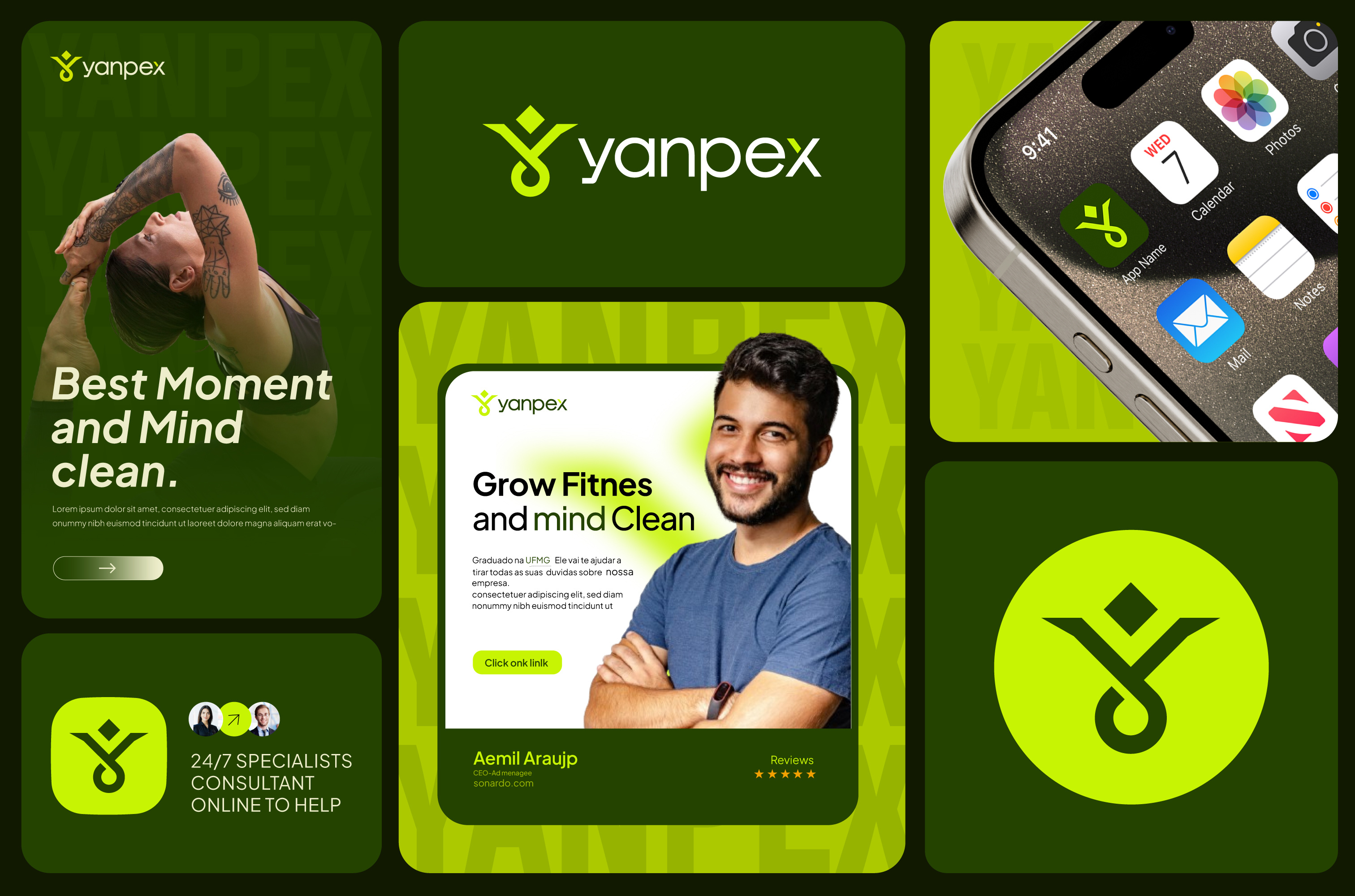 Example of Modern Minimalist Logo & Branding Design