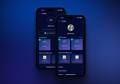 Rebuilding a Reliable Trading & Investing Platform app design banking bbva cx dark ui dashboard design finance financial fintech profile turkey turkye ui user experience user interface ux ux design