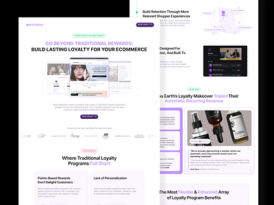 Inveterate - Landing Page Design cro