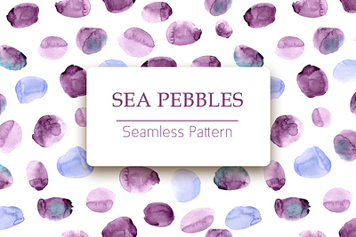 Sea Pebbles abstract background background design branding design graphic design illustration pattern design seamless pattern