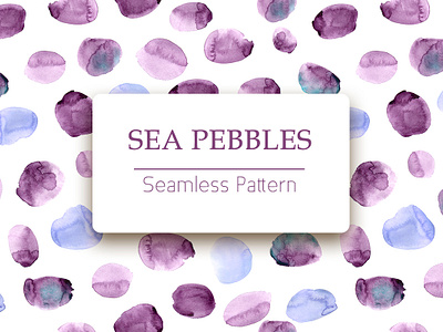 Sea Pebbles abstract background background design branding design graphic design illustration pattern design seamless pattern