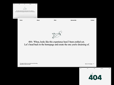 Creative 404 webpage design for the marketing agency 404 page agency animation b2b corporate website illustration landing landing page design motion graphics ui ui design user interface ux web website website design