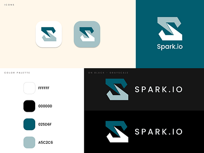 Spark.io Logo Design (Letter S Logo Design) australia brand brandidnetity branding brandmark businesslogo canada designer graphic design identitydesign logo logodesign london mark minimal minimalism minimalist spark.io uk usa