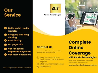 Sample Brochure graphic design