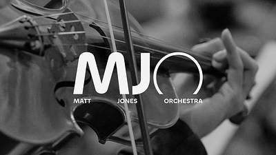 Matt Jones Orchestra clean creative minimal portfolio simple typography web