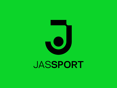 Jassport Logo Design ball logo football football logo graphic design j lettermark j logo logo logodesign sport sport logo visual identity wordmark