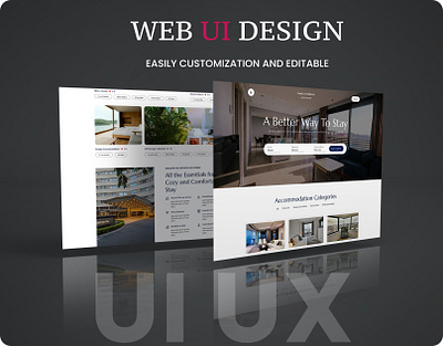 Hotel Booking Website Design dashboard landing pages mobile app uiux website design