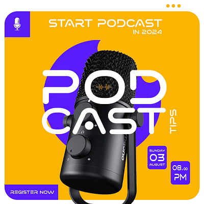 Launch Your Podcast Journey – 2024 design ideas designer graphic design graphic designer photoshop photoshop design podcast design podcast design ideas social media design social media design ideas social media post design