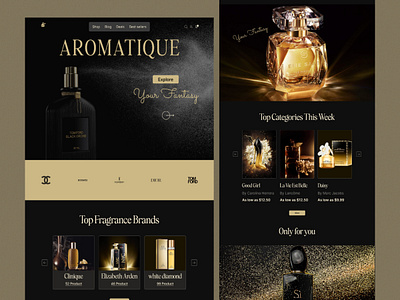 Perfume landing page adminpanel dashboard dashboarddesign dashboardui ecommerce ecommerce website ecommercedashboard ecommercedashboarddesign ecommerceweb luxury ecommerce landing page luxury ecommerce website luxury landing page marketplace moderndashboard perfume ecommerce perfume ecommerce website perfume visual design web ui webdashboard website