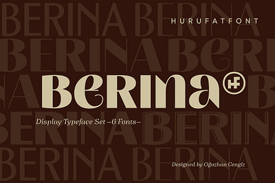 Berina Display Font berina display font contemporary contemporary black discretionary ligatures display font display sans heading high contrast package package design poster art posters retro futuristic sans serif title fonts uni sans unique unique font unique sans vintage contemporary