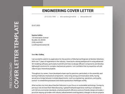 Engineering Cover Letter Free Google Docs Template cover cover letter cover letter template docs engineering cover letter free google docs templates free template free template google docs google google docs letter software engineer cover letter template