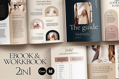 2in1 eBook + WorkBook for Courses canva canva ebook template canva template canva workbook template course creator course template course workbook coursebook coursework ebook ebook canva ebook cover ebook cover template ebook indesign ebook template canva indesign workbook workbook canva workbook indesign workbook template canva