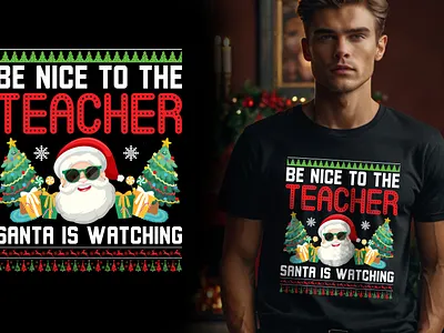 Christmas T-Shirt Design branding christmas christmas tshirt design fashion graphic design image shirt t shirt tee tshirt tshirt design vector