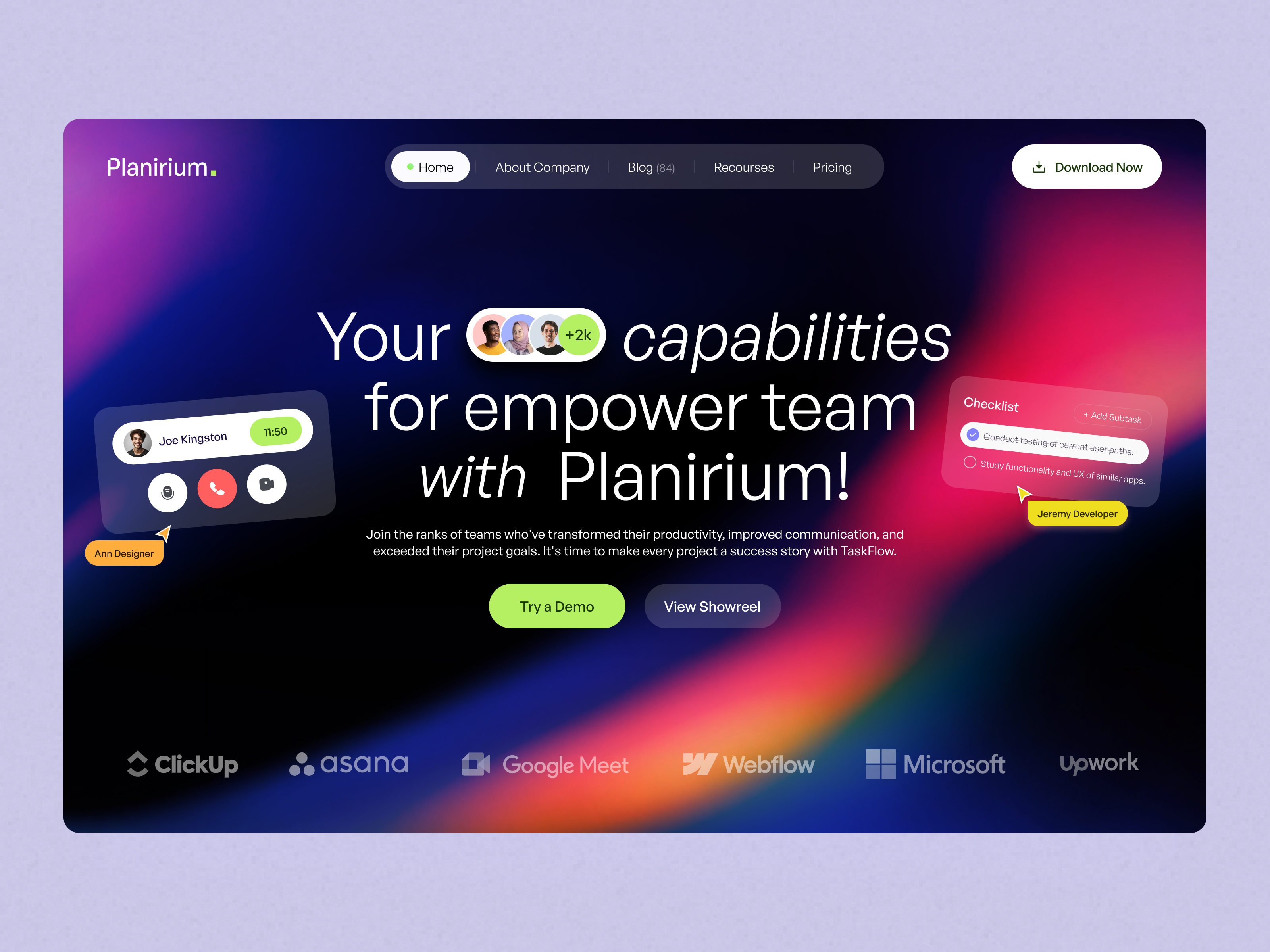 Example of Marketing Website Design + Development