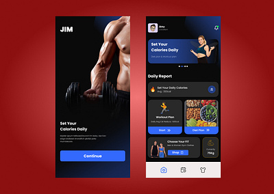 Workout Plan pp Design app paln app ui ux workout