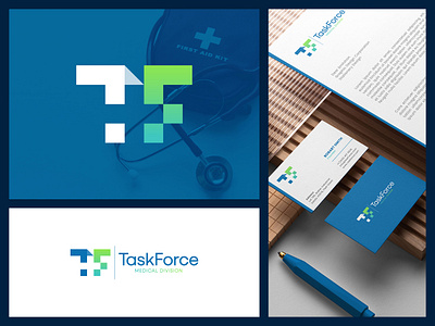 Task Force | Medical Divison brand identity clinic creative cross f letter frist aid health care hospital icon lettermark logo design logo mark medical medical cross modern plus symbol t letter