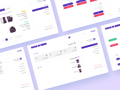 Clothing Shop Website - User Panel UI clothing ecommerce panel shop ui website