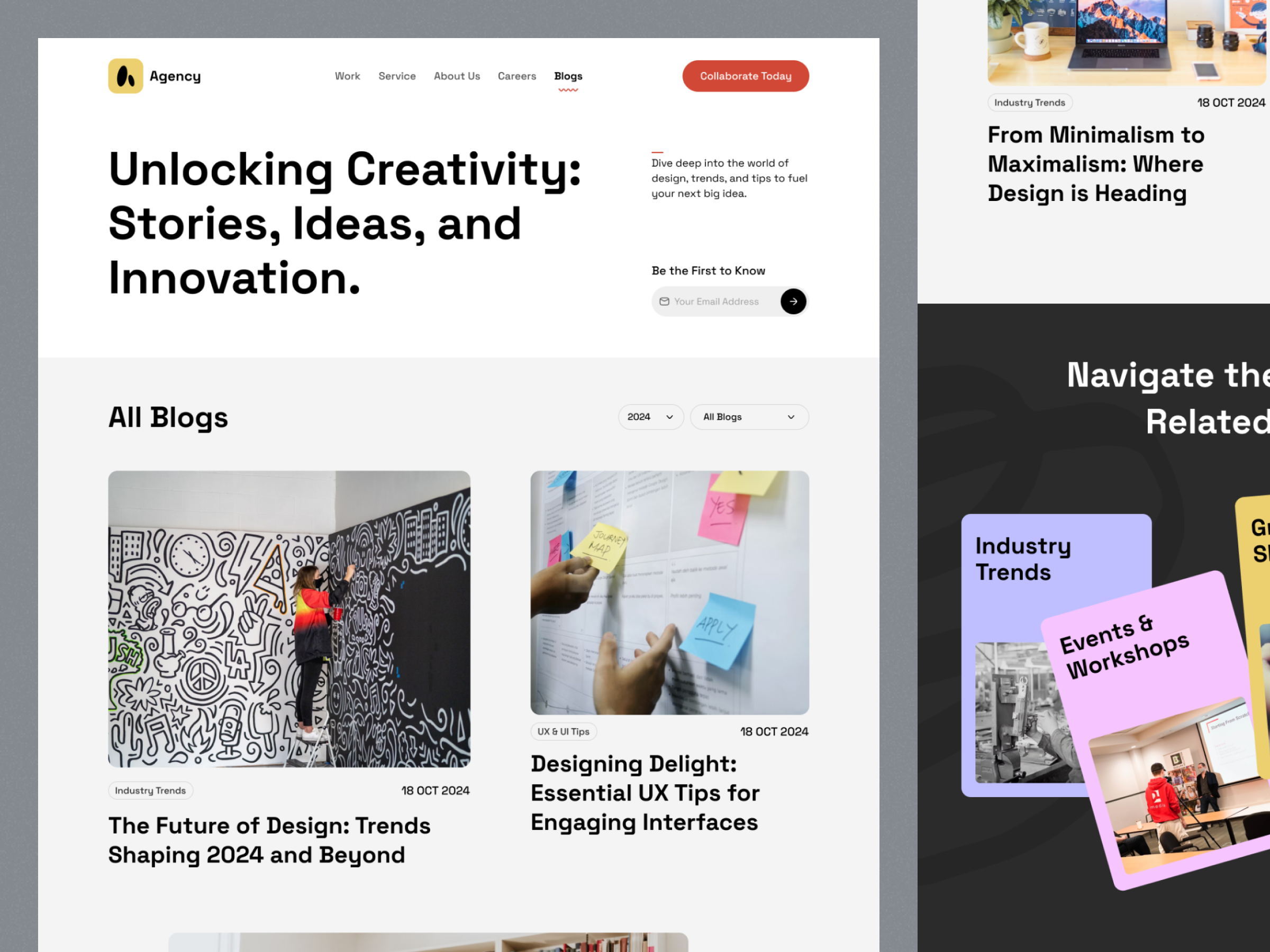 Example of Landing Page Design