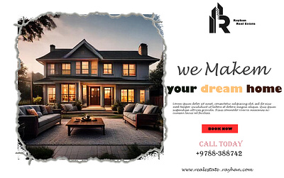 Real Estate design branding dreamhouse graphic design house logo realestate