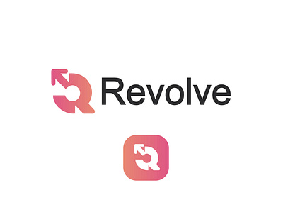 Revolve Logo Design brand brand design brand identity branding farazcreatives graphic design high tech identity inspiration logo design logo designer logo inspirations logo mark revolve saas tech logo