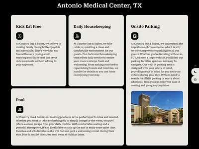 Suites San Antonio Website Design ui website design