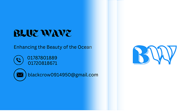 BLUE WAVE canva graphic design