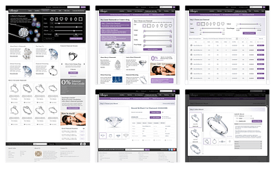 Berry's Jewellers design ui ux website