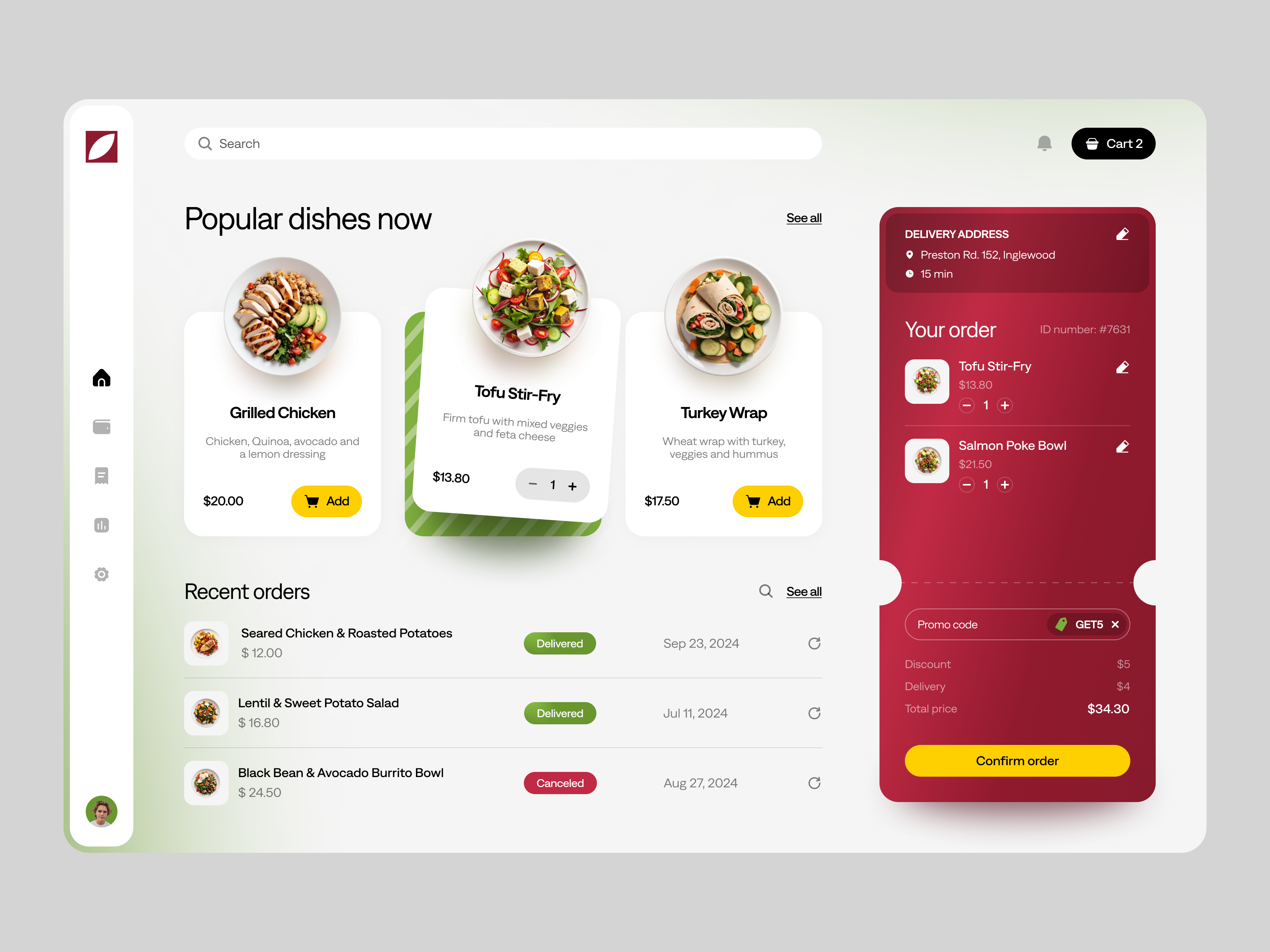 Dashboard for a Consumer Product Delicy by Halo UI/UX for HALO LAB on ...