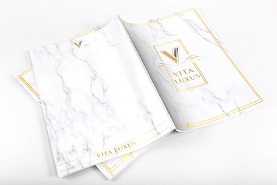 Vita Luxus - Brochure Design branding graphic design logo