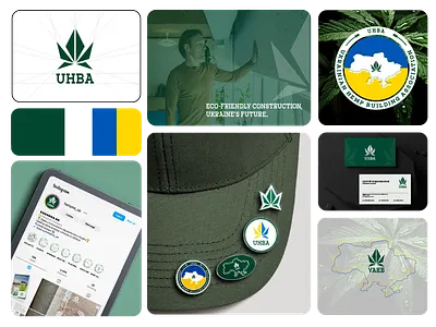 Branding for uhba.com.ua abstract logo branding design graphic design lo logo logotype ui